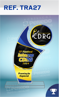 Troféu de Acrílico